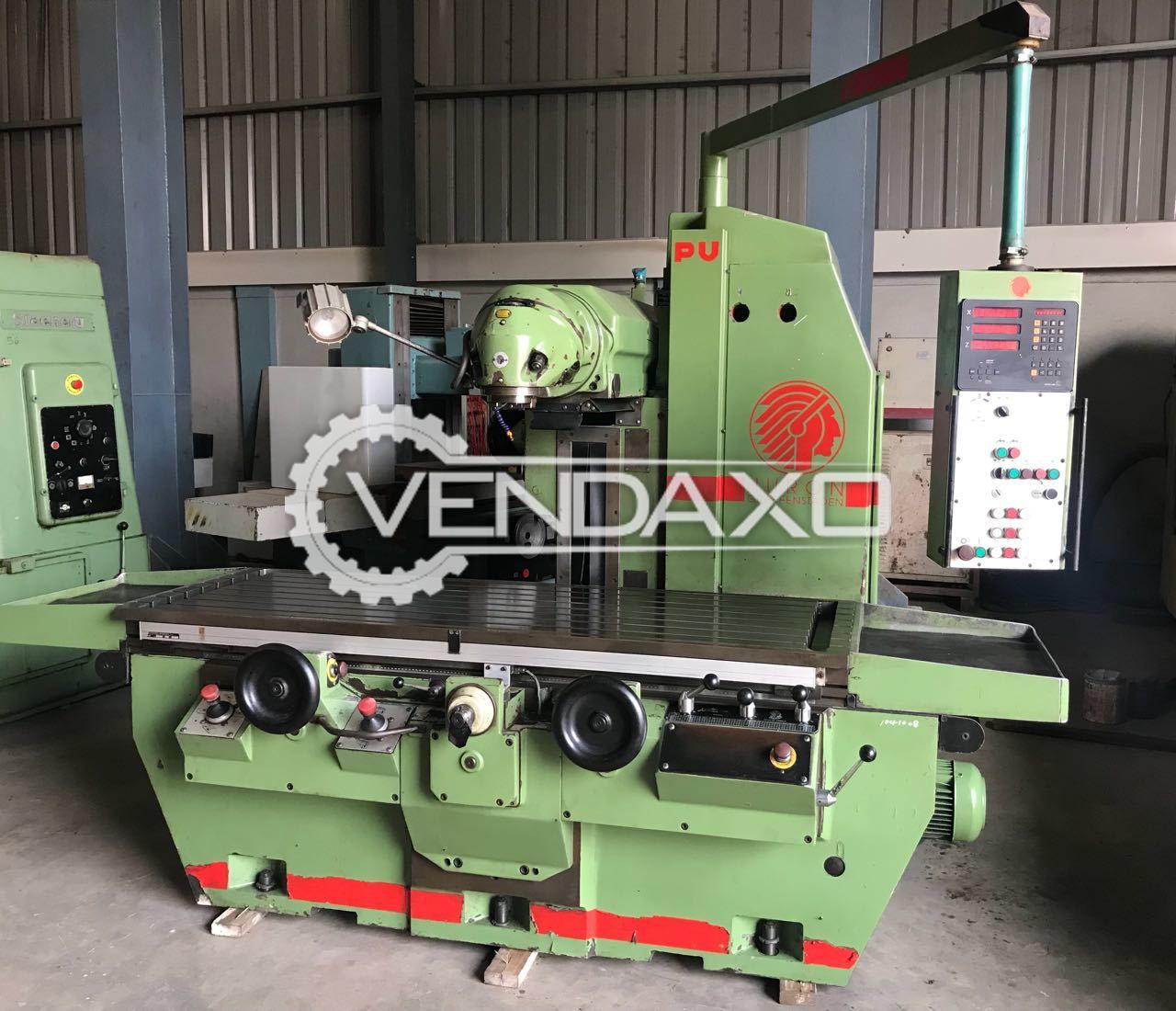 used huron bed milling machine for sale