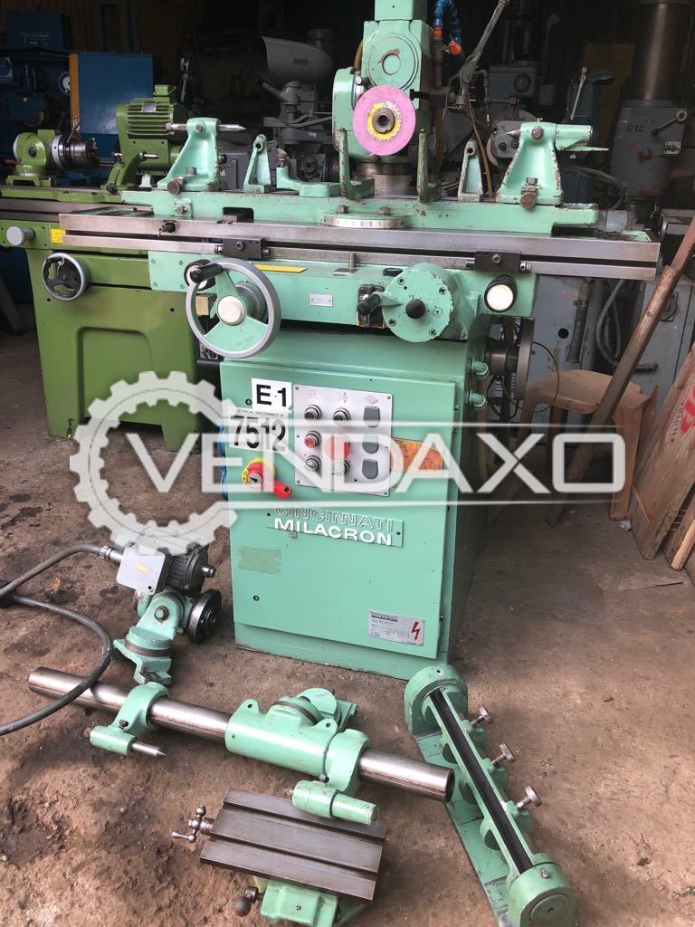 Used Cincinnati Milacron Tool Cutter Grinder Machine For Sale At Best Prices Vendaxo