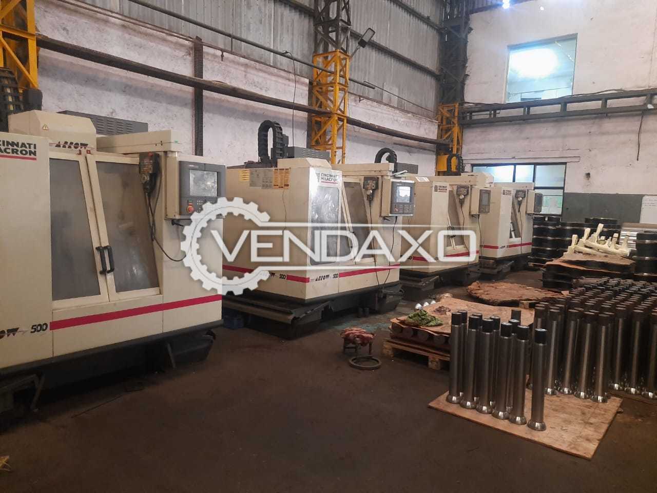 Used Cincinnati Milacron Arrow 500 Cnc Vertical Machining Center Vmc Bed Size 1200 X 1200 Mm For Sale At Best Prices Vendaxo
