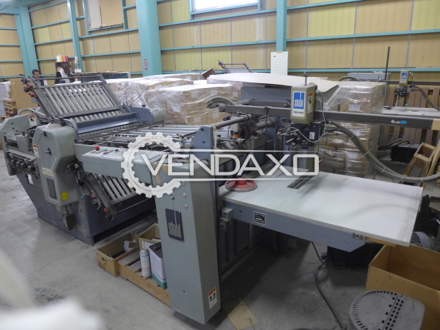 Stahl KD-66/4 Paper Folding Machine - 25 X 36 Inch