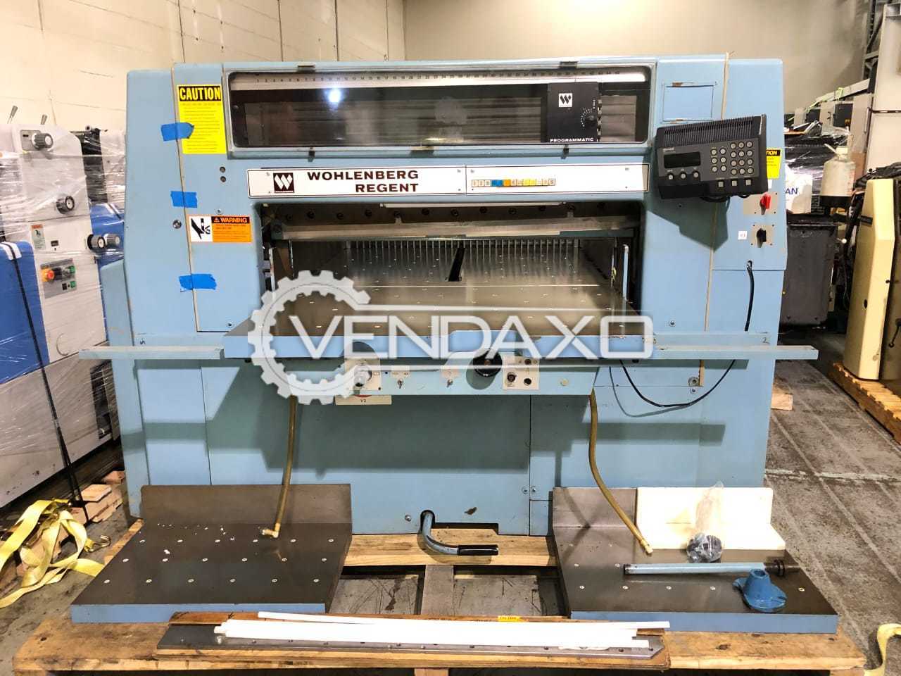 Wohlenberg 115 Paper Cutting Machine - 45 Inch
