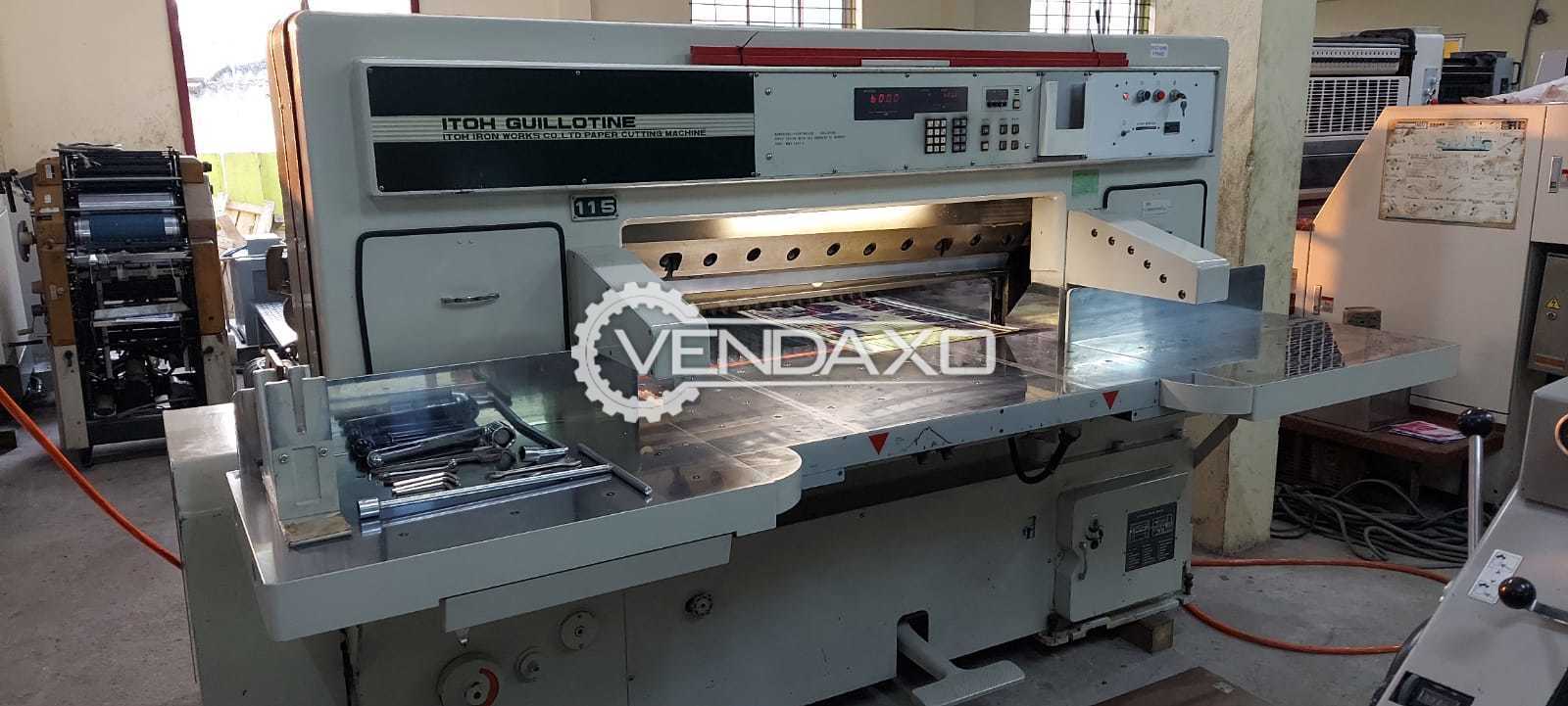 ITOH 115 MNC3 Paper Cutting Machine - 45 Inch