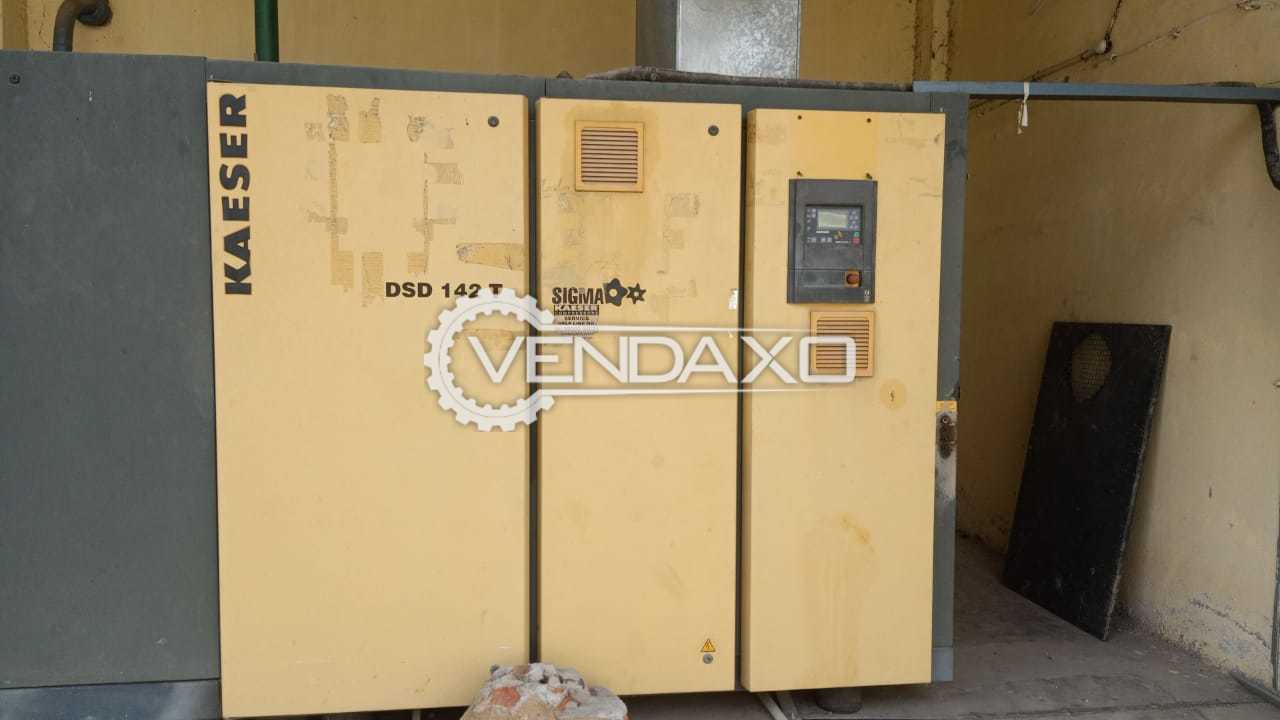 Kaeser DSD 145T Rotary Screw Air Compressor - 75 KW With Integrated Refrigeration Dryer