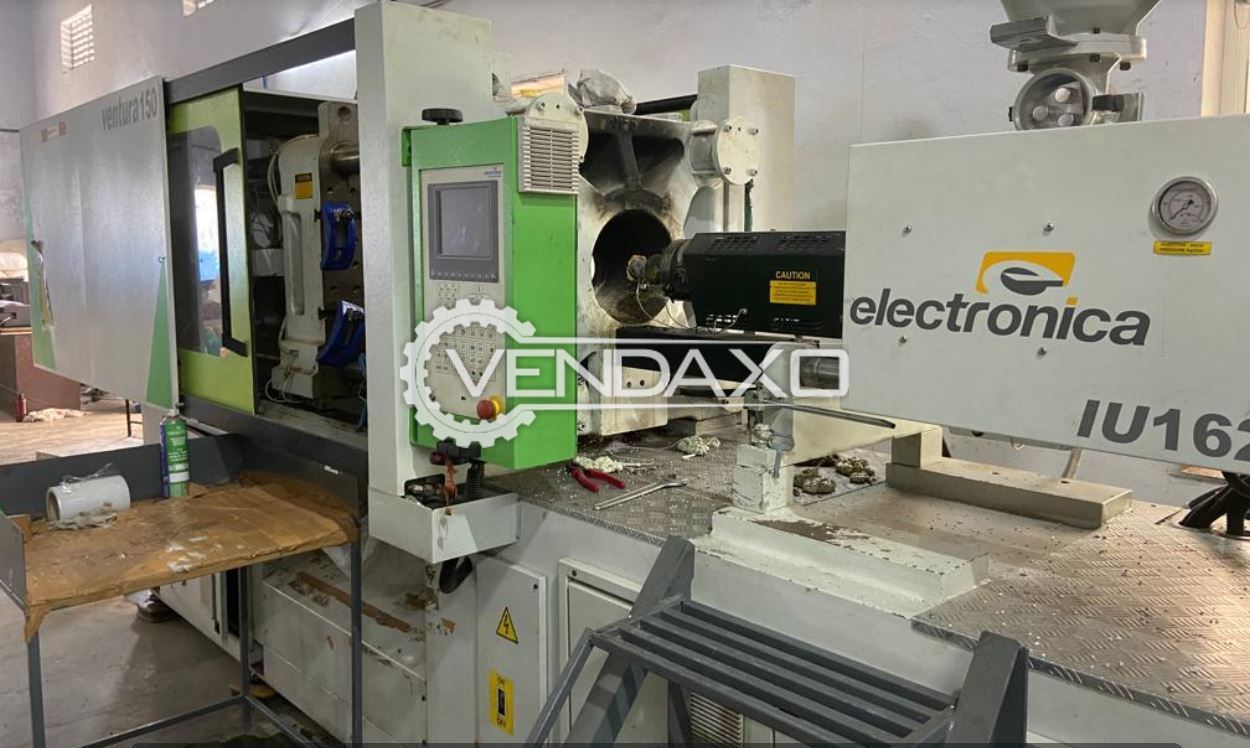 Electronica Ventura 150 Injection Moulding Machine - 150 Ton