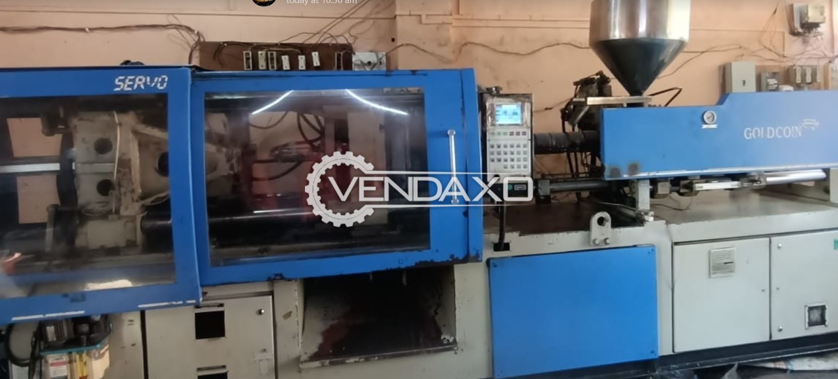 Goldcoin Injection Moulding Machine - 125 Ton, 2012 Model