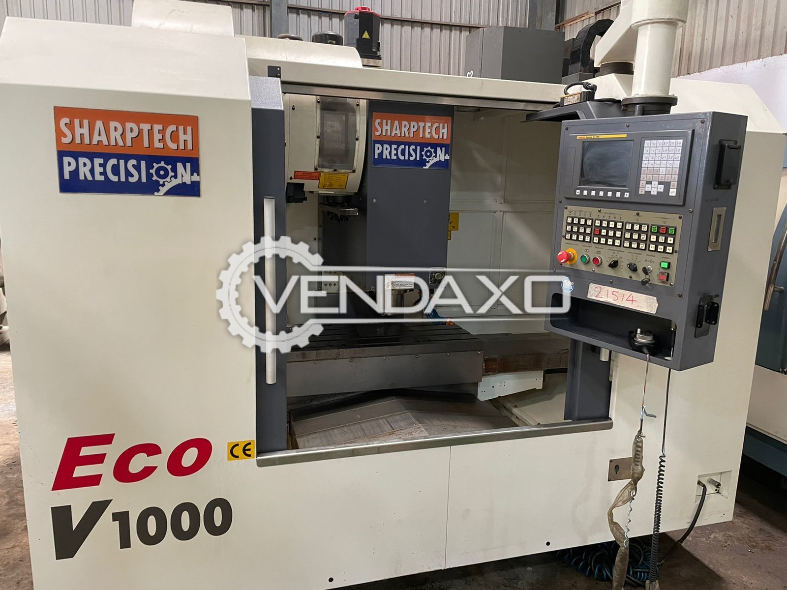 Sharptech ECO V1000 CNC Vertical Machining Center VMC - 1000 x 550 x 550 mm