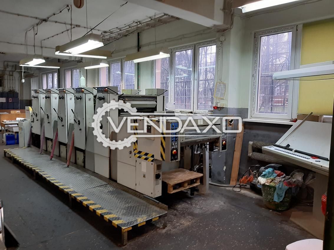 Adast Dominant 755CP Offset Printing Machine - 19 x 26 Inch, 5 Color