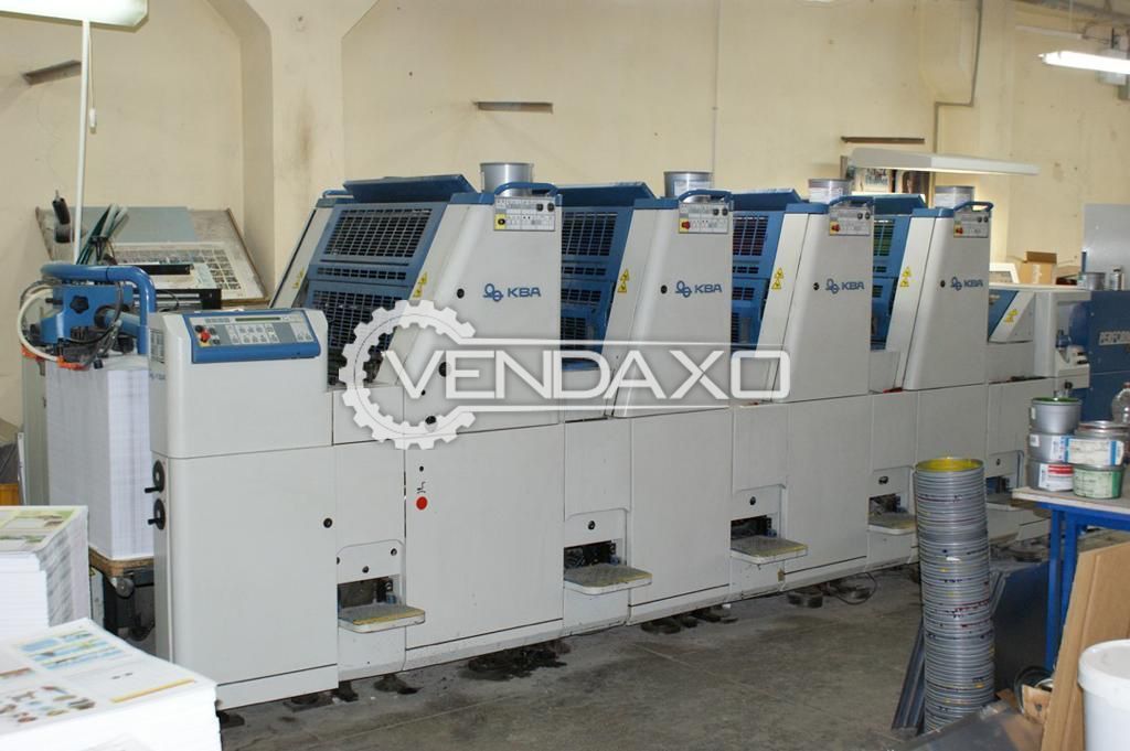 KBA 66-4 Offset Printing Machine - 19 X 26 Inch, 4 Color