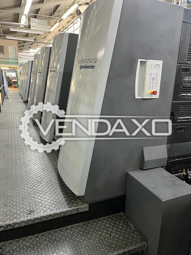 Heidelberg XL 105-8P Offset Printing Machine - 28 x 40 Inch, 8 Color