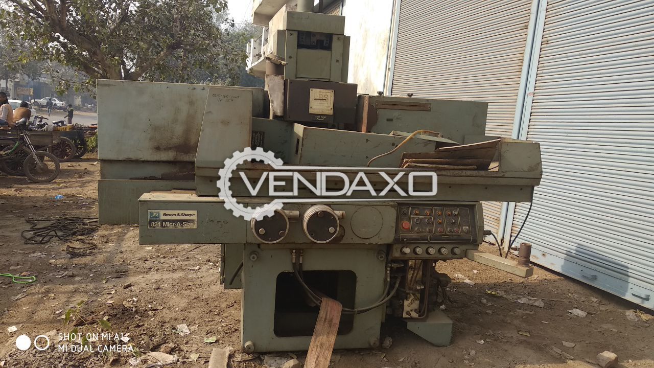 Used Brown Sharpe Hydraulic Surface Grinder Machine For Sale At