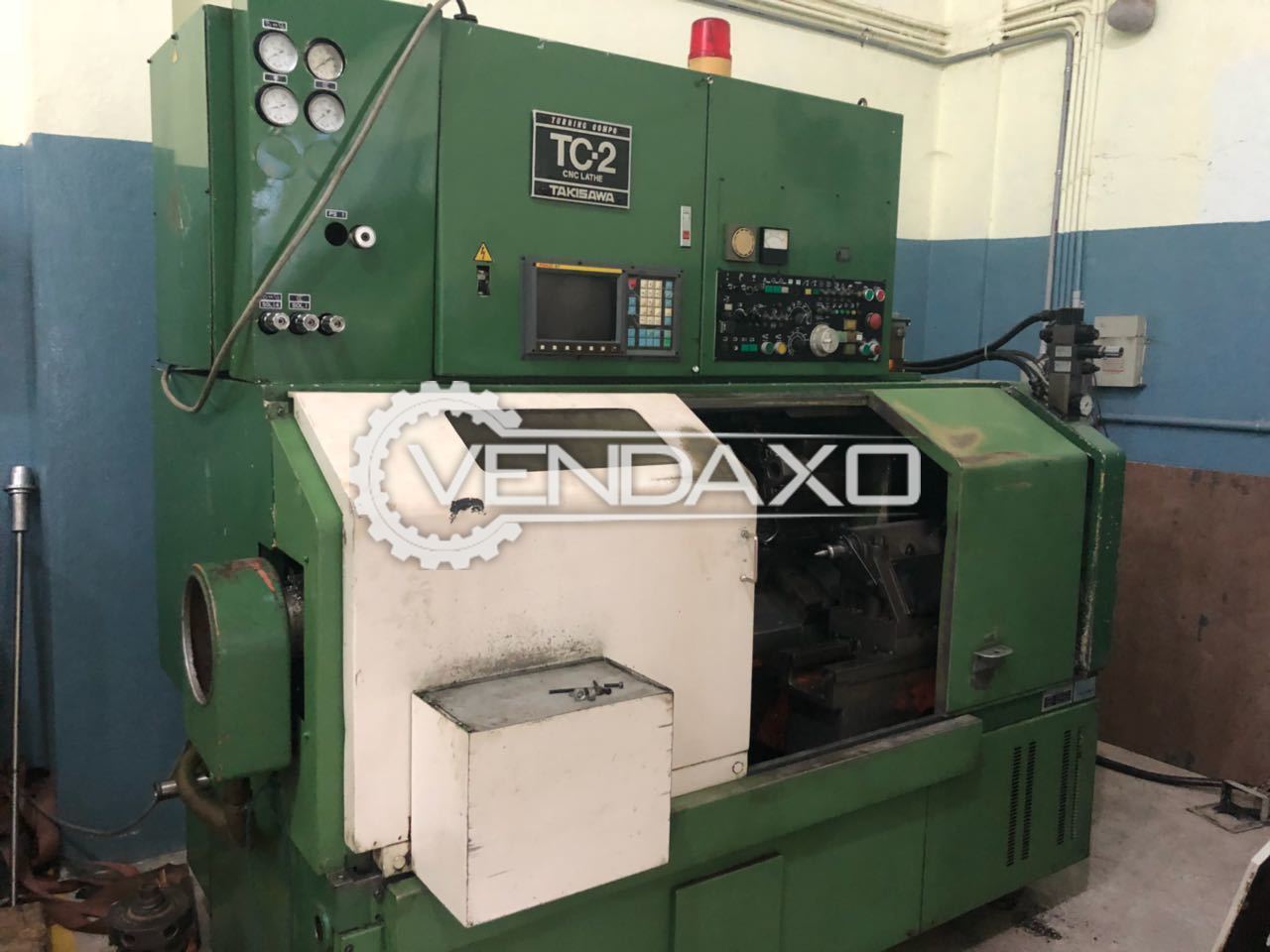 Takisawa tc2 cnc lathe machine