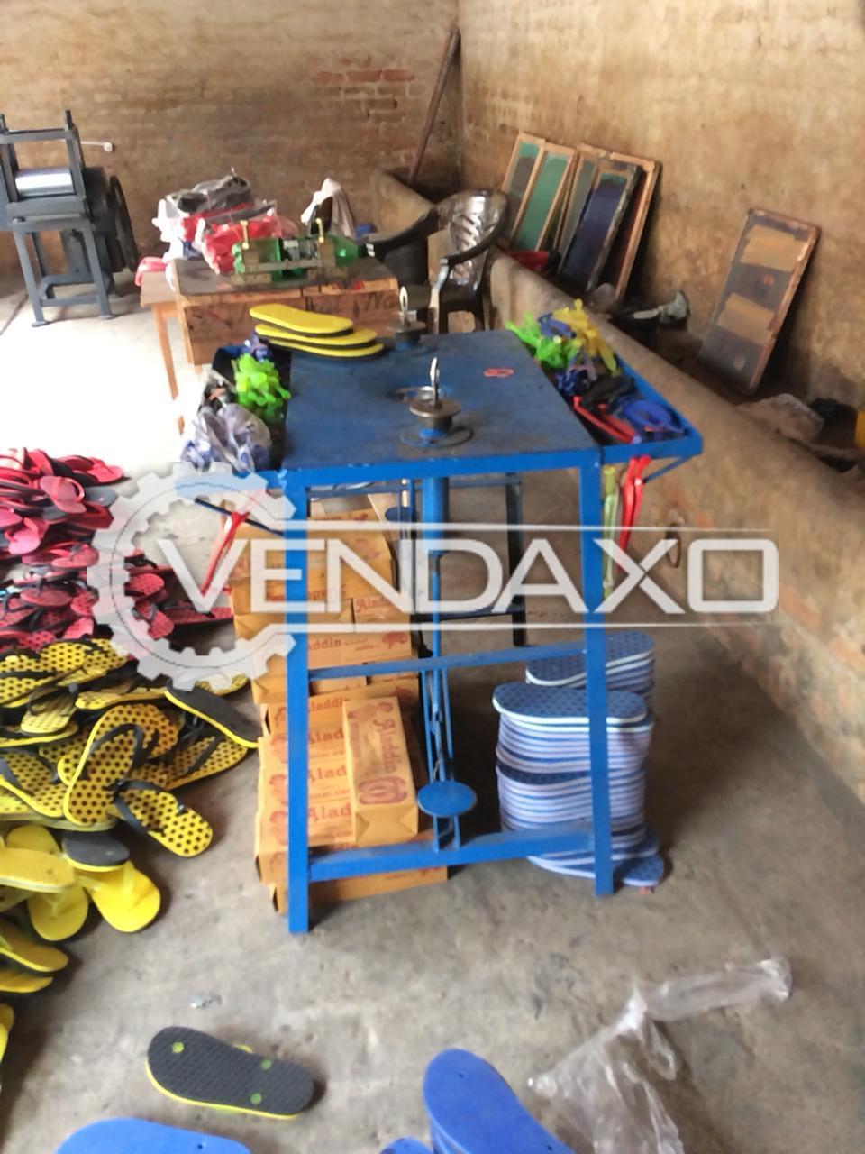 Second hand slipper making machine new arrivals