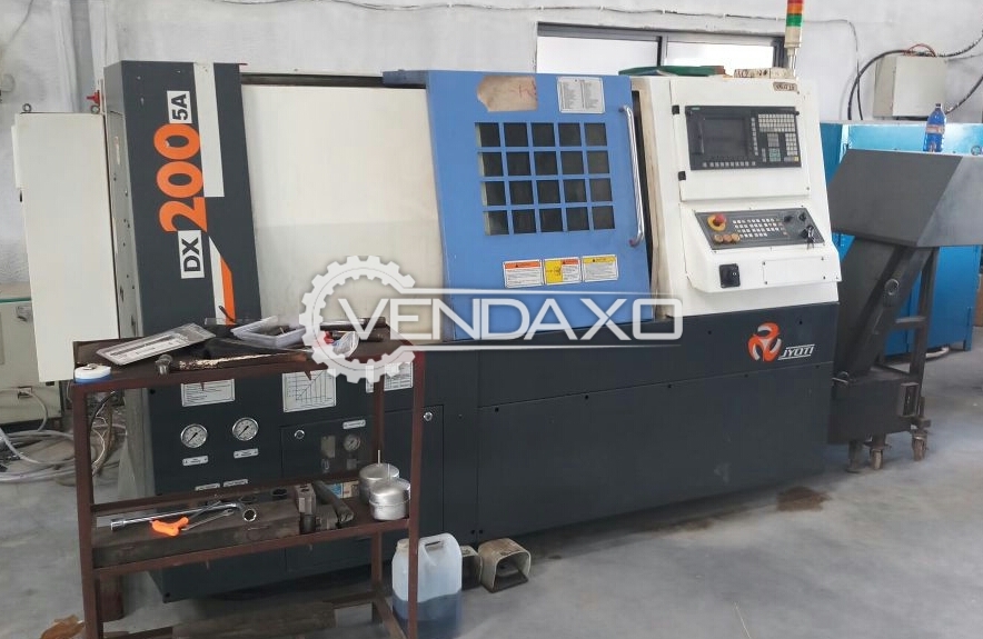 Used Jyoti Dx 200 5a Cnc Turning Center For Sale At Best Prices Vendaxo