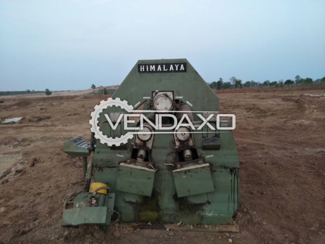 Used Himalaya Prepunching Plat Rolling Machine 25 Mm For Sale At Best Prices Vendaxo