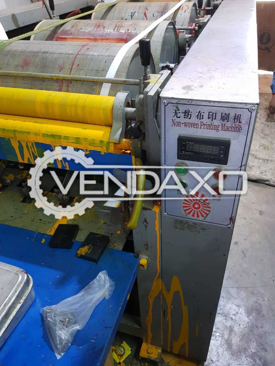 Used Non Woven Kt 66 Kp Bag Printing Machine For Sale At Best Prices Vendaxo,Non Woven Bag Png