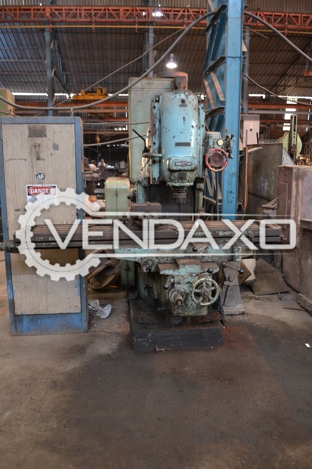 Used Cincinnati No 4 Vertical Milling Machine For Sale At Best