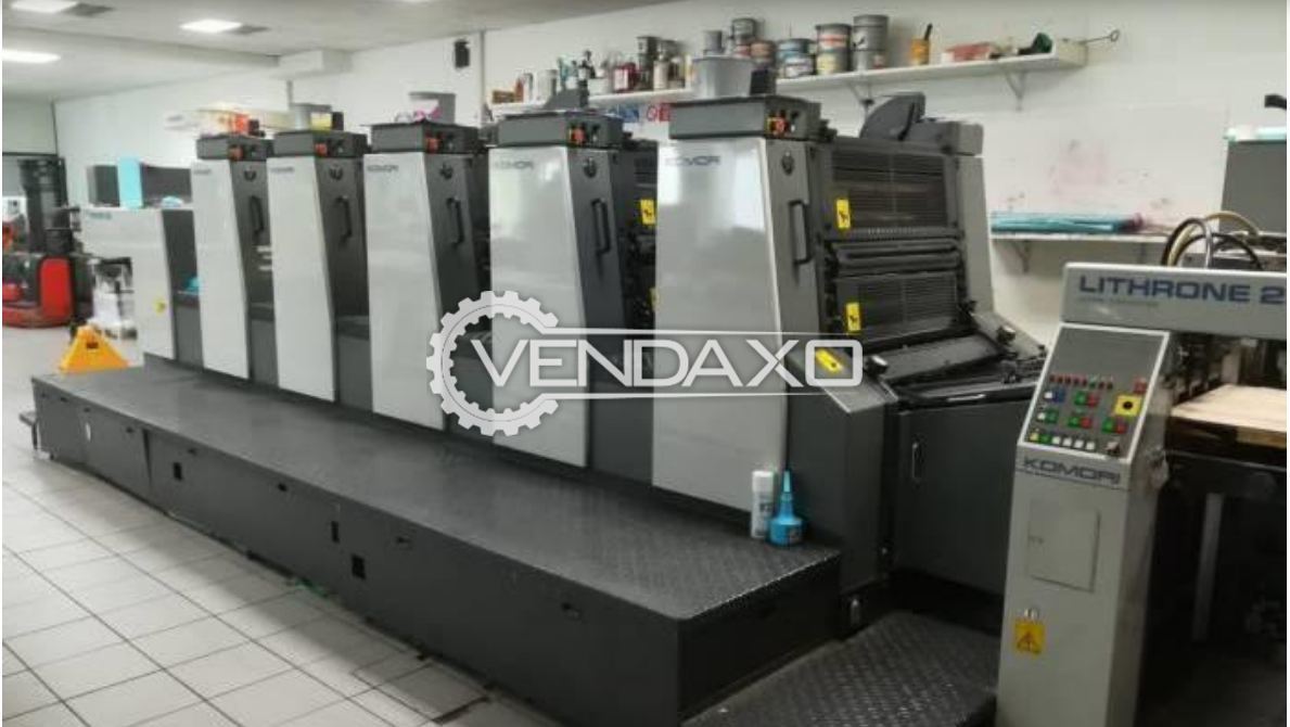 5 color printing machine