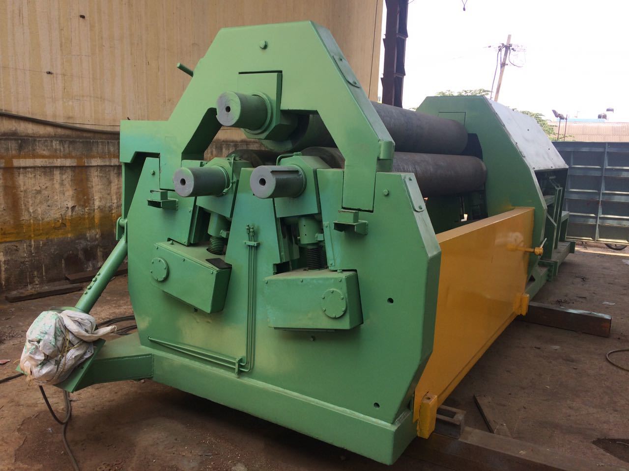 Rubber Roller Sheeting Machine Hand Operated Rubber Roller Sheeting Machine Manufacturer From Coimbatore