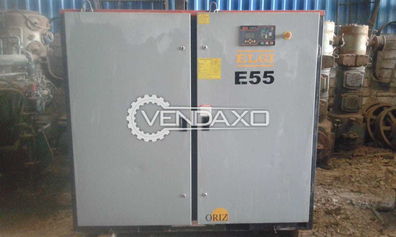 Used Elgi E55 Rotary Screw Air Compressor 55 Kw 75 Hp For Sale At Best Prices Vendaxo