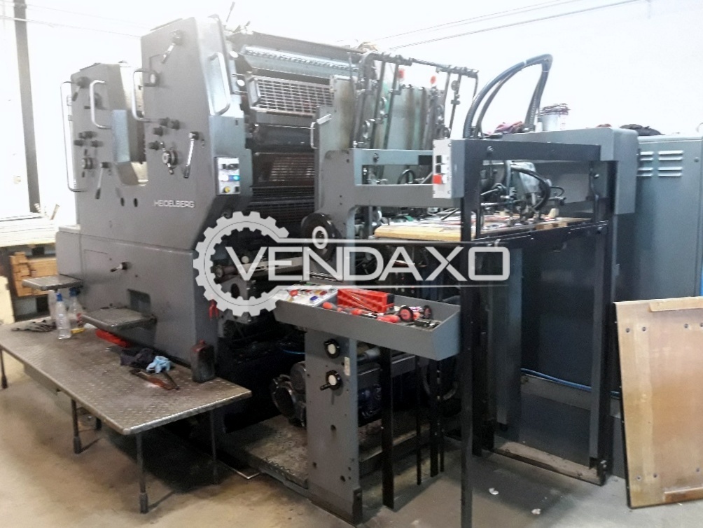 Used Heidelberg Sormz Offset Printing Machine 20 X 29 Inch 2 Color For Sale At Best Prices Vendaxo