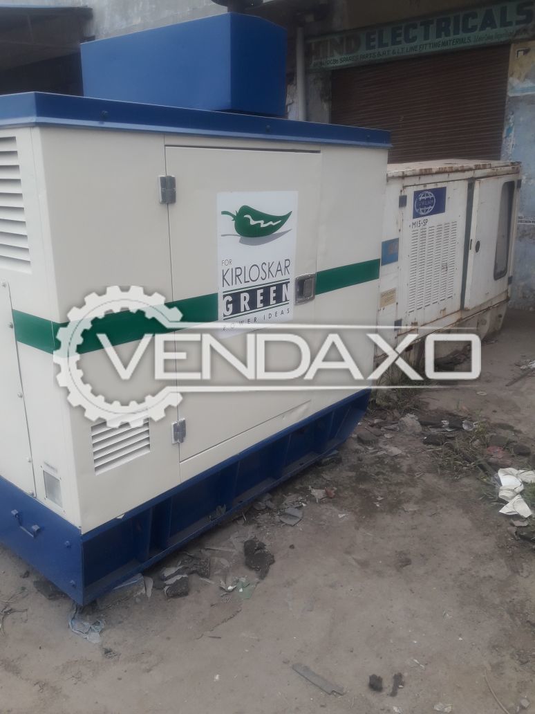 Used Kirloskar Diesel Generator 15 Kva 2009 Model For Sale At Best Prices Vendaxo