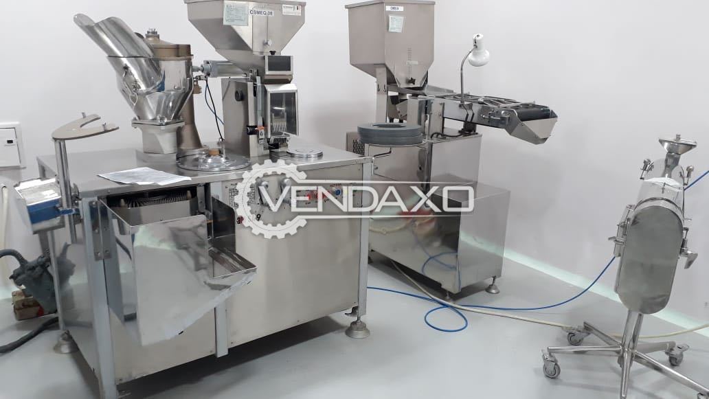 Used Pam Sa 9 Capsule Filling Machine 28000 Capsule Per Hour For Sale At Best Prices Vendaxo