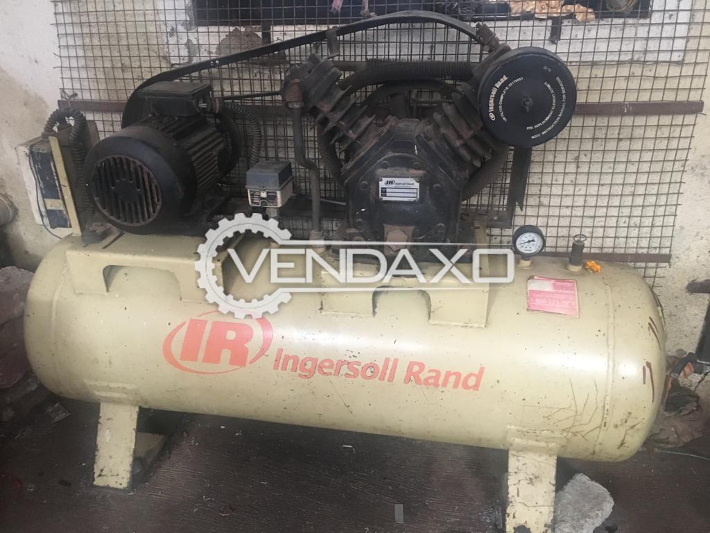 Used Ingersoll Rand Air Compressor Capacity 225 Liter 5 Hp