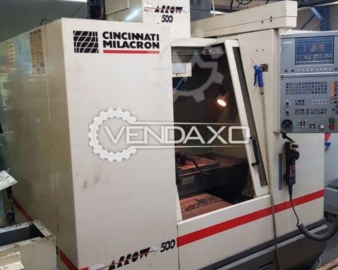 Used Cincinnati Milacron Arrow 500 Cnc Vertical Machining Center X Axis 500 Mm Y Axis 450 Mm Z Axis 450 Mm For Sale At Best Prices Vendaxo