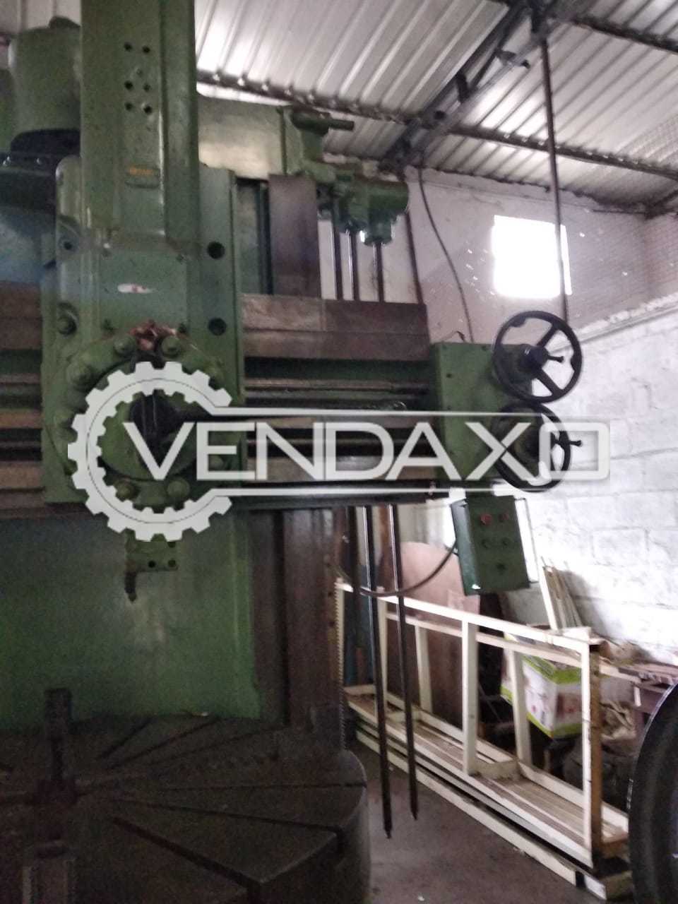 Used Bullard Vertical Turret Lathe Machine Chuck Size 1600 Mm