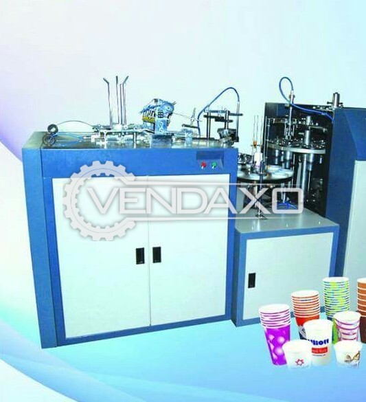 Used Fully Automatic Paper Cup Making Machine Cup Size 65 Ml To 100 Ml For Sale At Best Prices Vendaxo