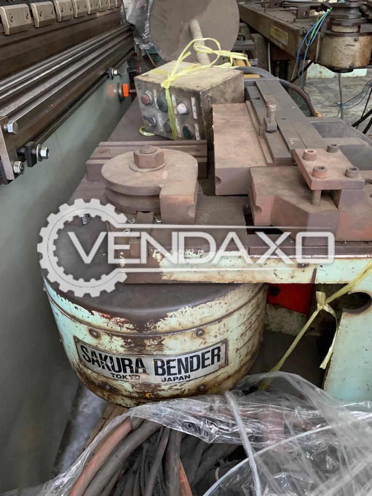 Used Sakura Mandrel Pipe Bending Machine Diameter 2 Inch For Sale At Best Prices Vendaxo