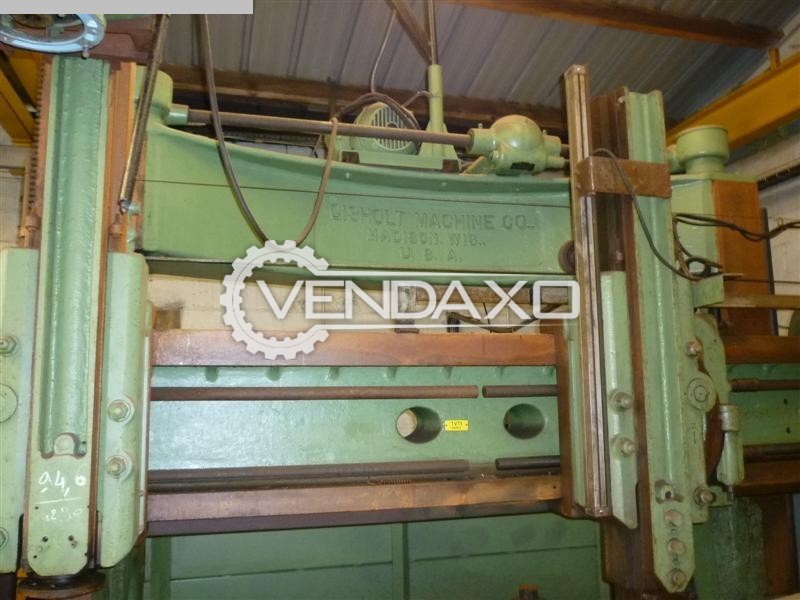 Used Gisholt Vertical Turret Lathe Machine Swing Diameter 2100