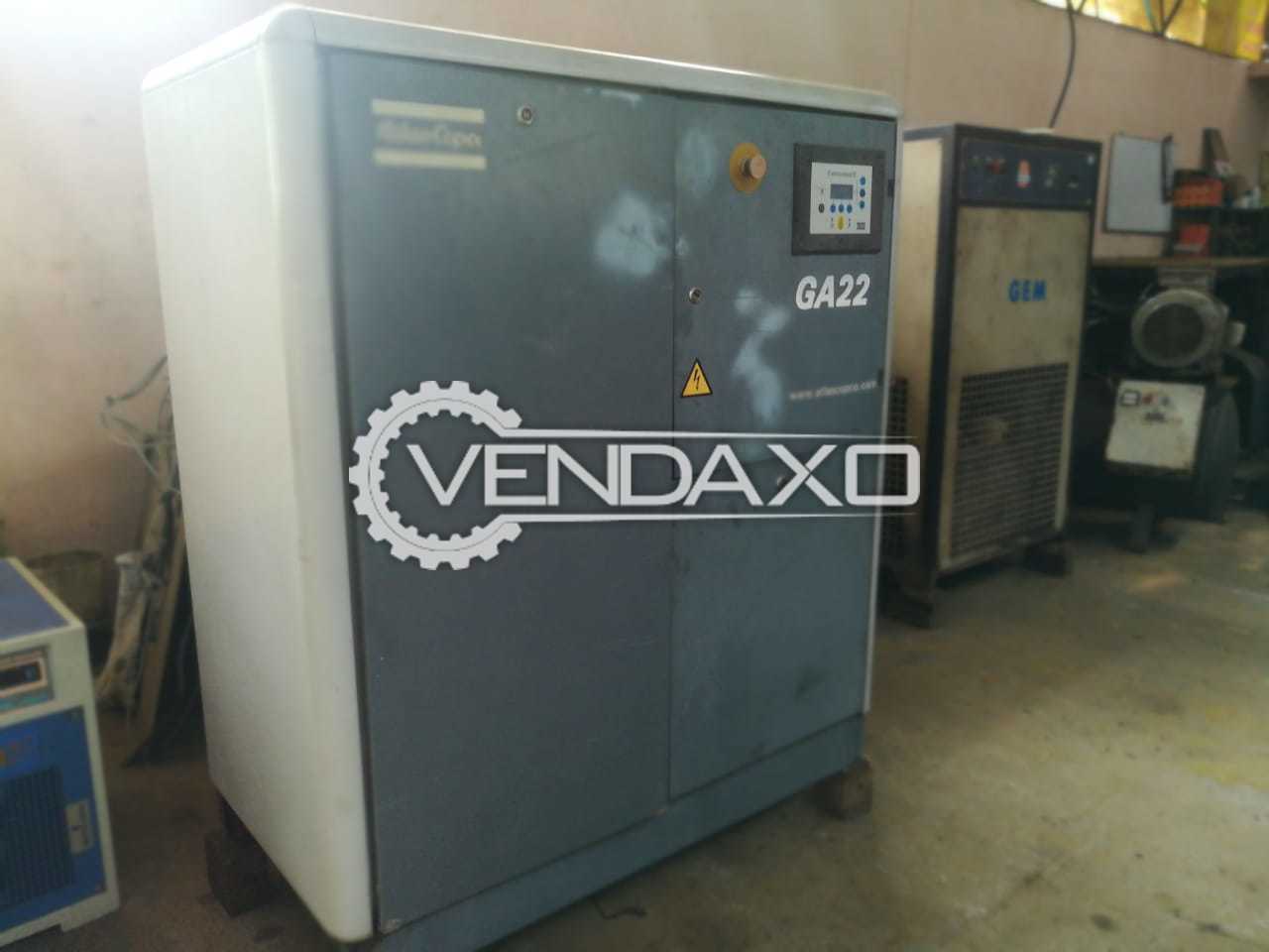 Used Atlas Copco Ga 22 Air Compressor 30 Hp For Sale At Best Prices Vendaxo