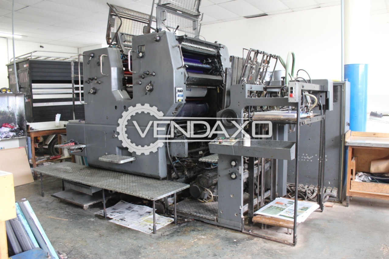 Used Heidelberg Sormz Offset Printing Machine 2 Color 1989 Model For Sale At Best Prices Vendaxo