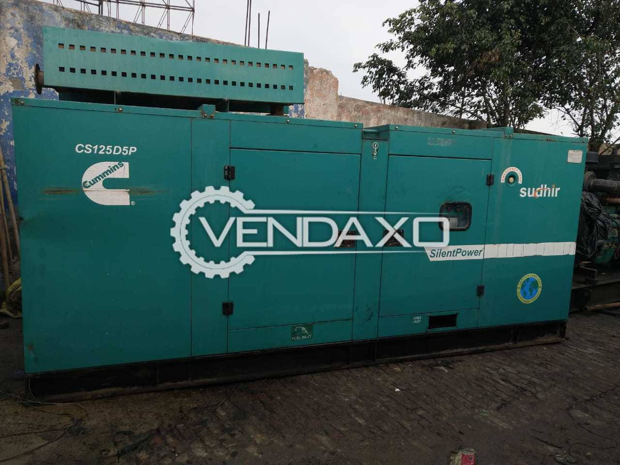 Used Cummins Sgl 125 Silent Diesel Generator 125 Kva For Sale At Best Prices Vendaxo It offers advanced levels of functions for reliability and optimum genset performance. used cummins sgl 125 silent diesel