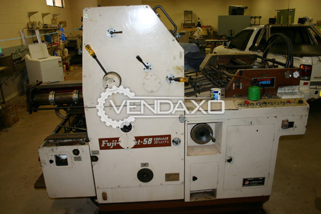 Used Shinohara Fuji 58 Np Offset Printing Machine Size 580 Mm X 440 Mm Single Color For Sale At Best Prices Vendaxo