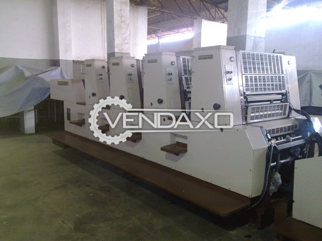 Used Shinohara Fuji 66 Offset Printing Machine 4 Color 1991 Model For Sale At Best Prices Vendaxo