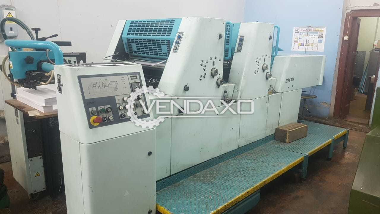Used Polly 266 Offset Printing Machine 2 Color 1998 Model For Sale At Best Prices Vendaxo