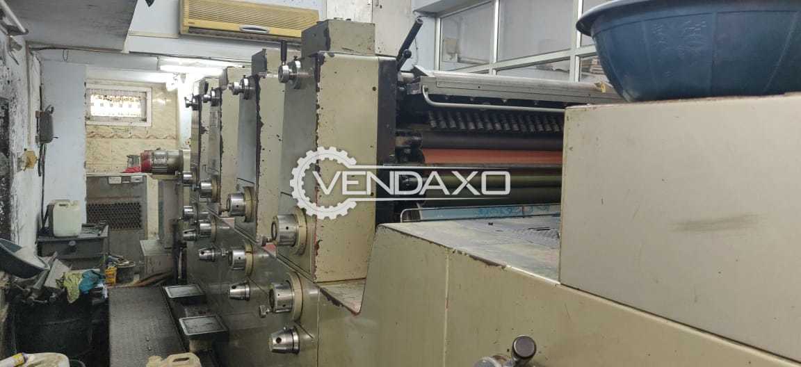 Used Akiyama Hi Ace 428 Offset Printing Machine Size 20 X 28 Inch 4 Color For Sale At Best Prices Vendaxo