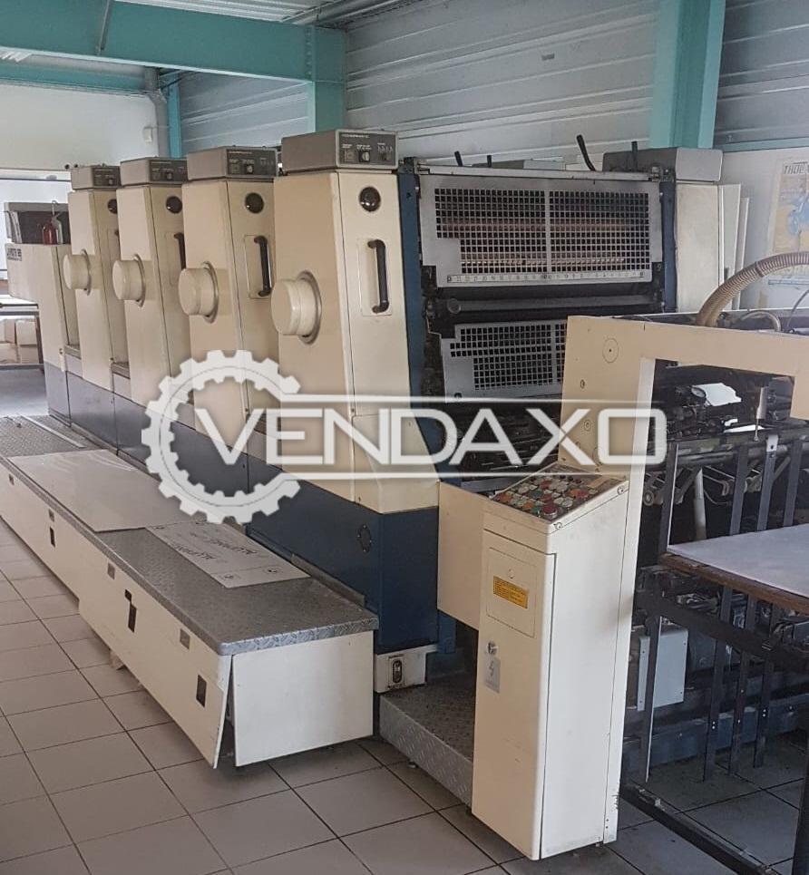 Used Komori Lithrone 428 Offset Printing Machine 4 Color 1991 Model For Sale At Best Prices Vendaxo
