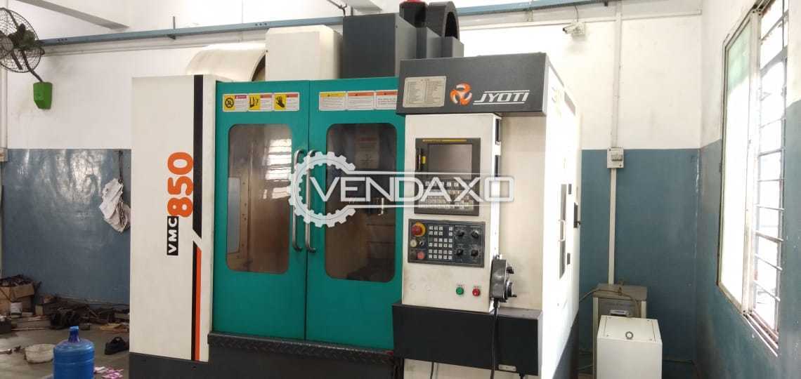 Used Jyoti Vmc 850 Cnc Vertical Machining Center Table Size 1000 X 500 Mm For Sale At Best Prices Vendaxo