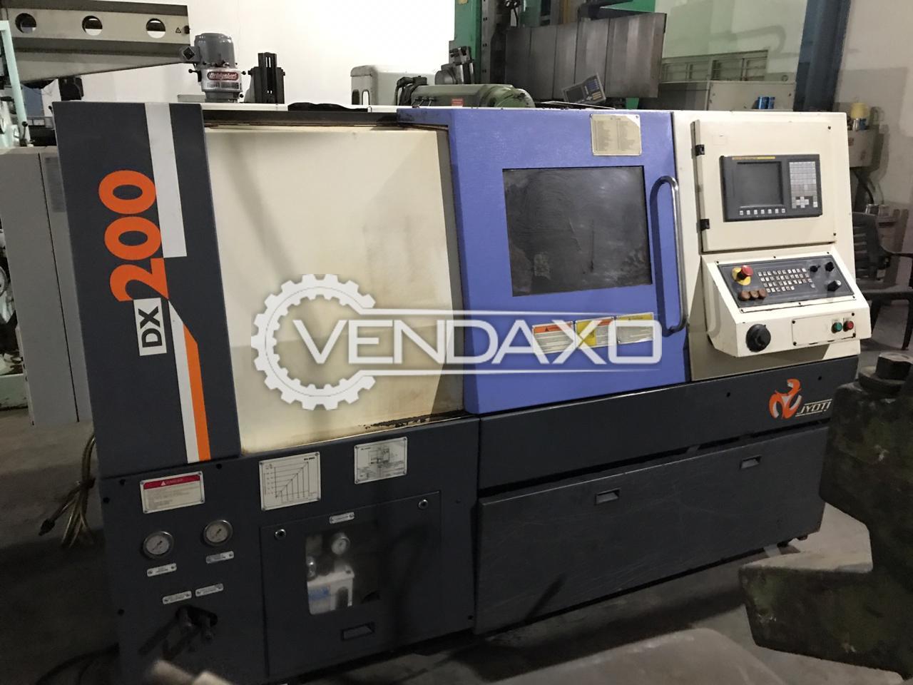 Used Jyoti Dx 200 Cnc Turning Center Turning Diameter 250 Mm 2013 Model For Sale At Best Prices Vendaxo