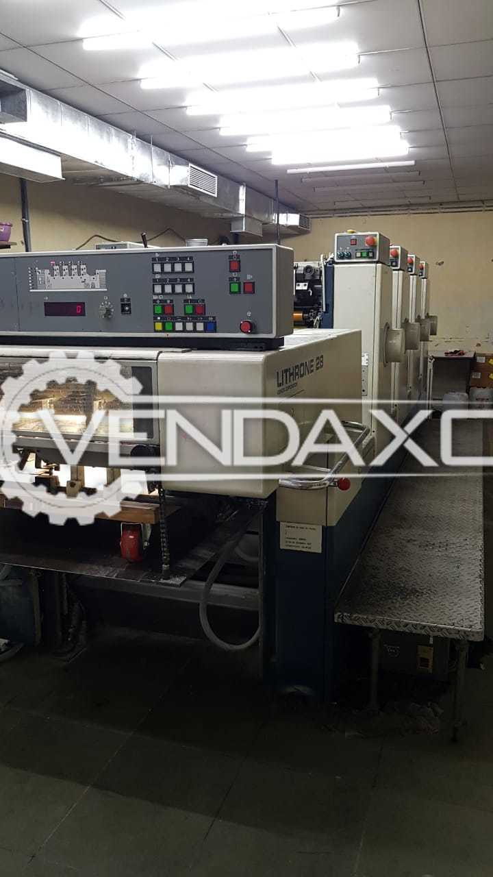 Used Komori Lithrone 428 Offset Printing Machine 4 Color 1996 Model For Sale At Best Prices Vendaxo