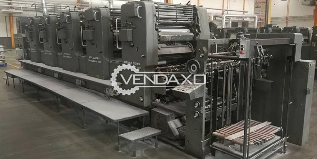 Used Heidelberg Sm72f Offset Printing Machine 5 Color 1984 Model For Sale At Best Prices Vendaxo