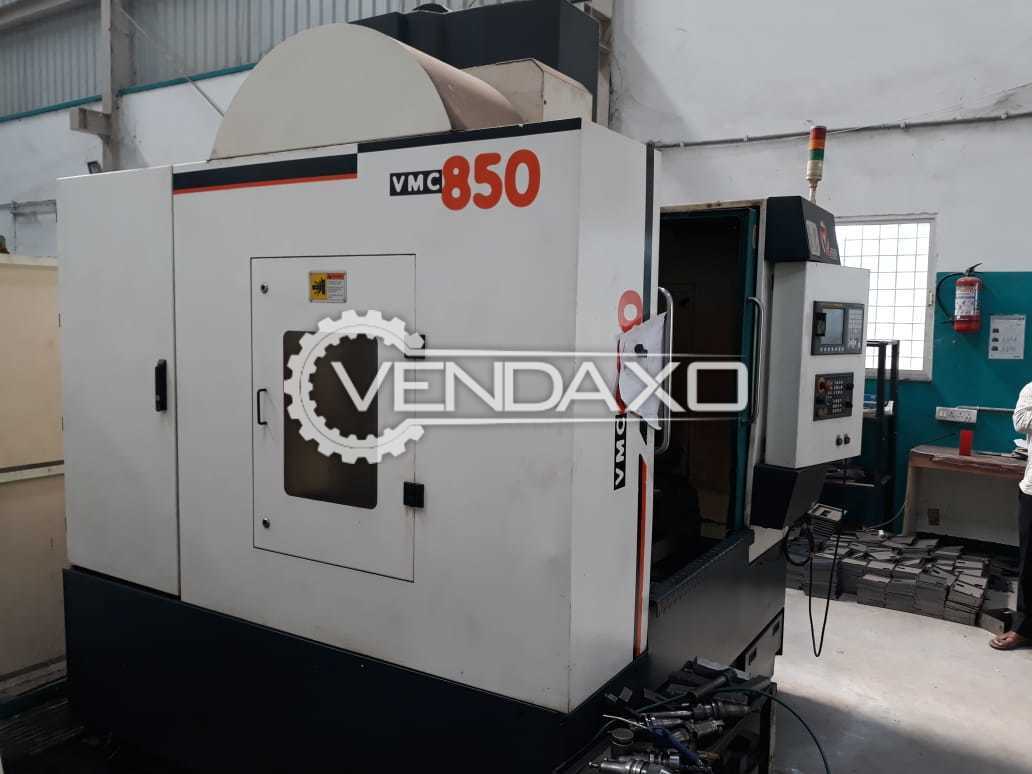 Used Jyoti Vmc 850 Cnc Milling Machine Table Travel 820 X 510 X 510 Mm For Sale At Best Prices Vendaxo