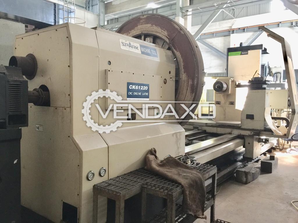 Used Spark Ck61220 X 5000 Cnc Lathe Machine Between Center 5000 Mm For Sale At Best Prices Vendaxo