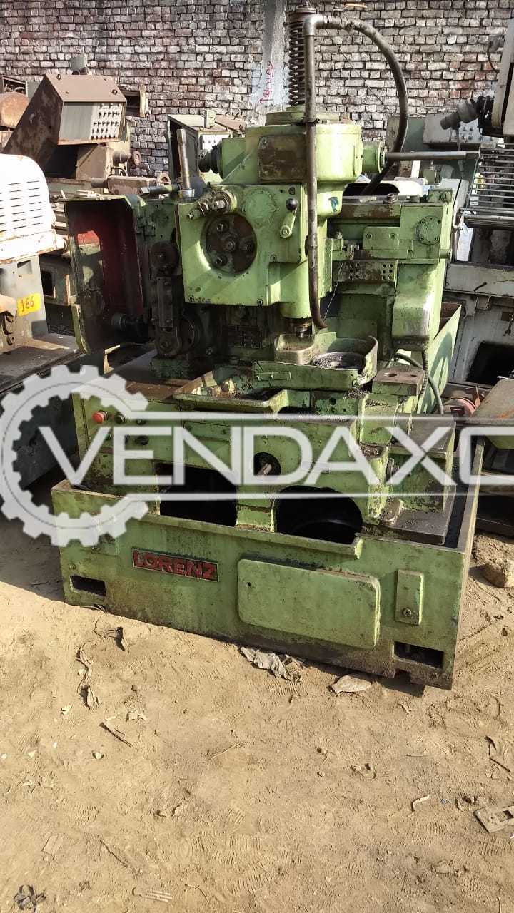 Used Lorenz Sn 4 Gear Shaper Machine Max Diameter 180 Mm For