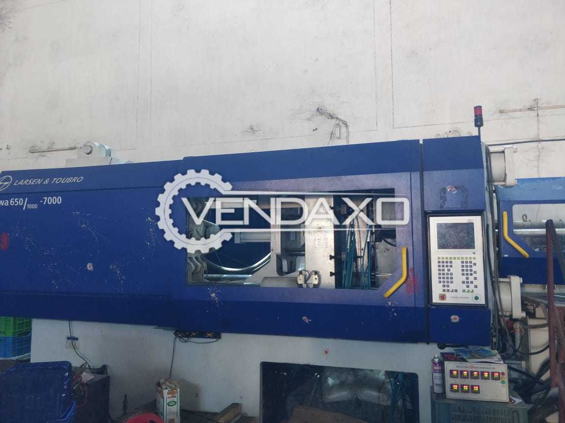 Used L T Demag Aswa 650t 1000 7000 Injection Moulding Machine 650 Ton For Sale At Best Prices Vendaxo