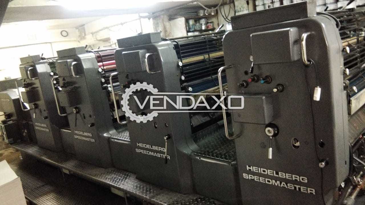 Used Heidelberg Hd 72v Offset Printing Machine Size 20 X 28 Inch 4 Color For Sale At Best Prices Vendaxo