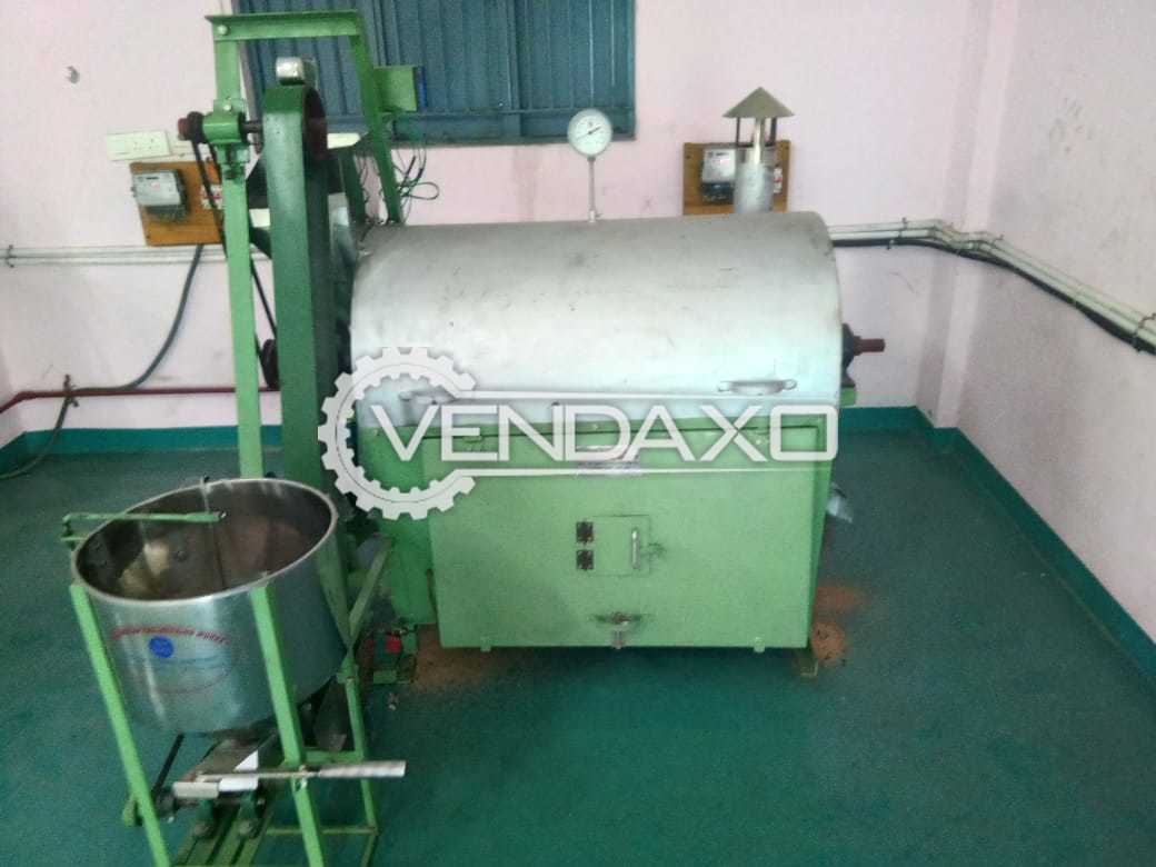 Sri Kanisha Engineering Make Nuts Roasting Machine - 100 Kg / hr